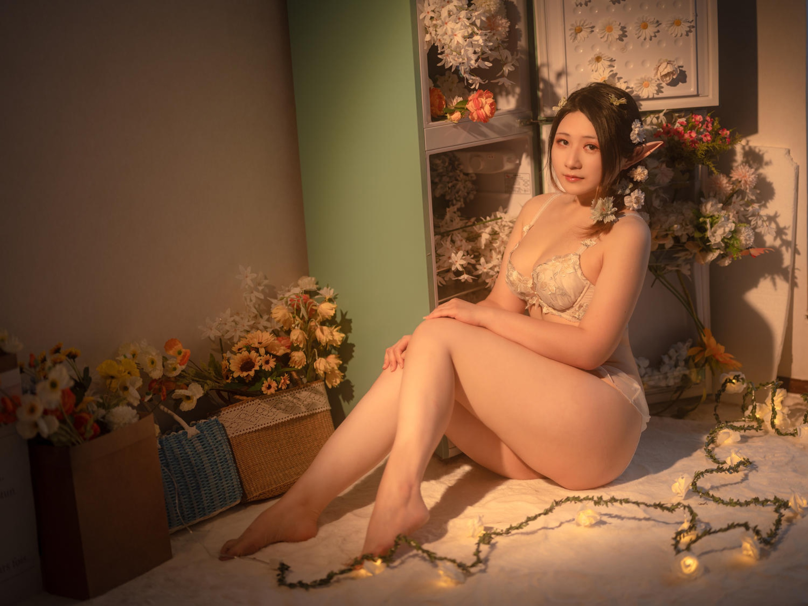 图片[1]-Zyra秋 – NO.010 繁花[40P]-XikXak